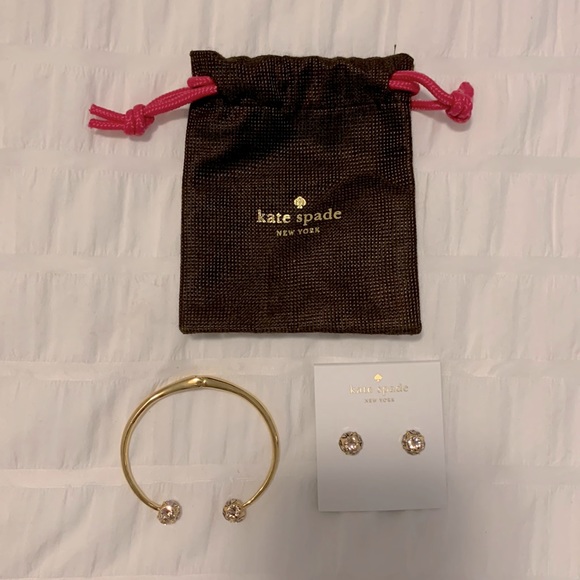 Kate Spade bracelet and earrings set - Picture 1 of 7